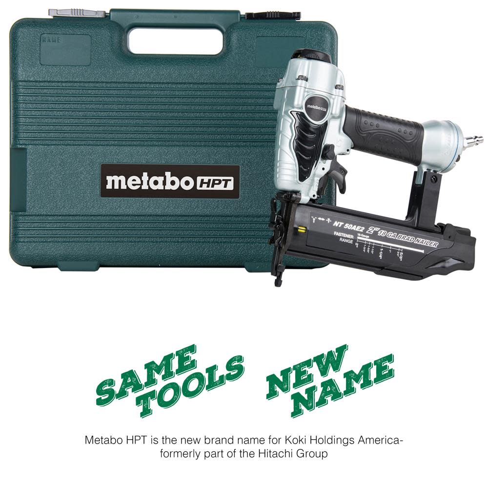 Metabo HPT 2 In. 18 Gauge Finish Nailer - Ascmtools