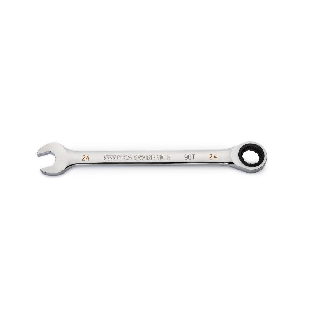 GEARWRENCH 24mm 90T 12 Point Ratcheting Combination Wrench - Ascmtools