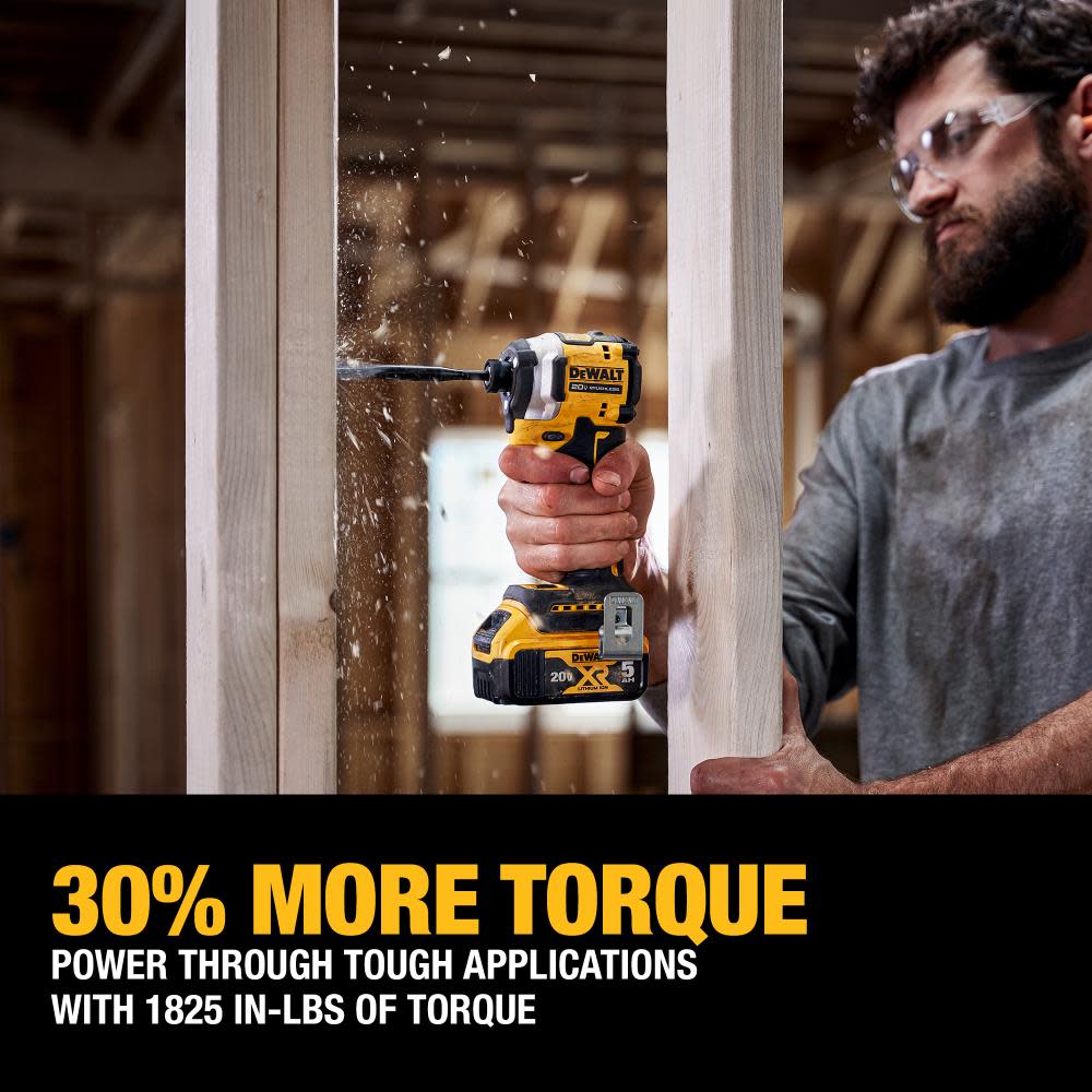 DEWALT ATOMIC 20V MAX Impact Driver Kit 1/4″ 3 Speed Brushless Cordless - Ascmtools