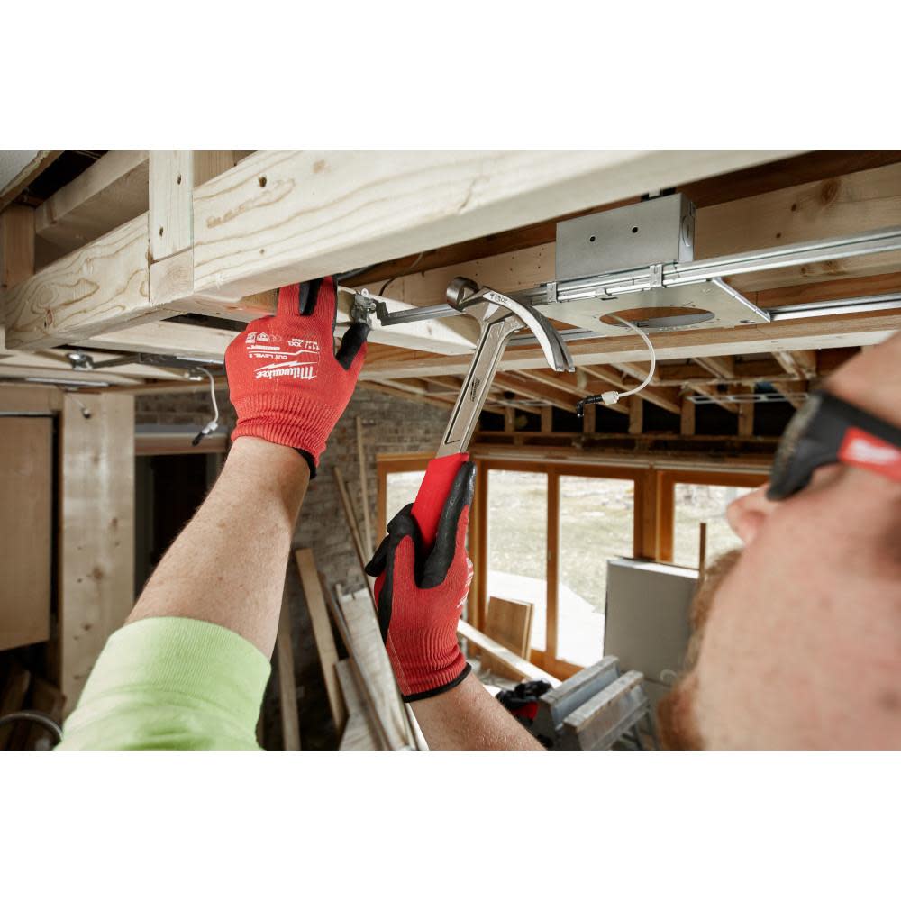 Milwaukee 16oz Smooth Face Hybrid Claw Hammer - Ascmtools