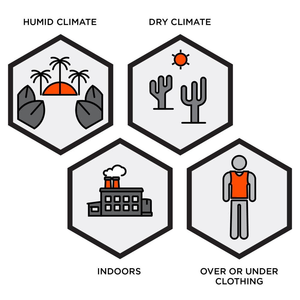 Ergodyne Chill-Its 6215 L/XL Orange Premium FR Phase Change Cooling Vest with Packs - Ascmtools