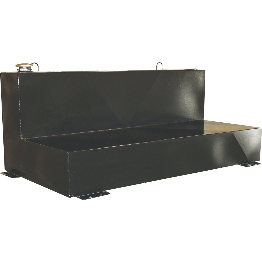 Better Built 100 Gallon HD Series “L” Transfer Tank STEEL GLOSS BLACK - Ascmtools
