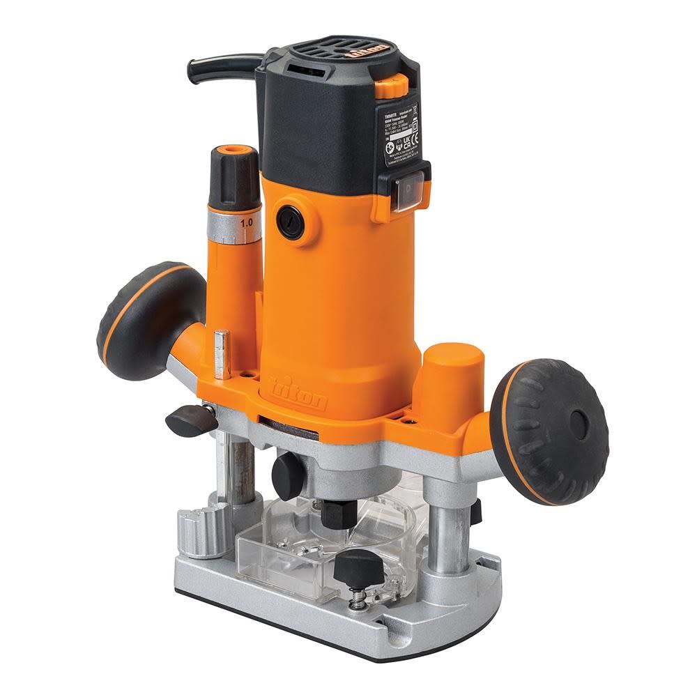 Triton Power Tools TMNRTR Compact Trimmer Router 880W 1.2HP 7.3A - Ascmtools