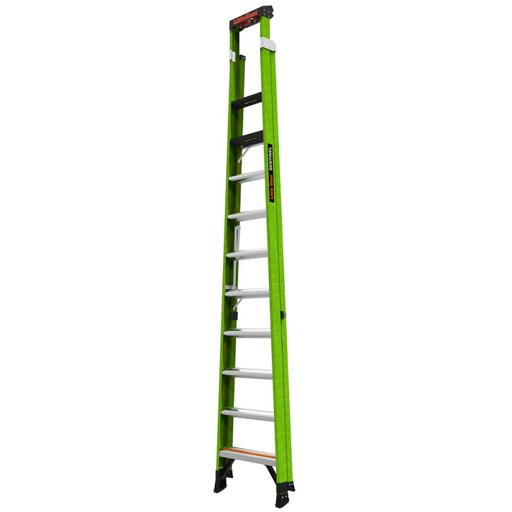 Little Giant Safety Sentinel M12 Step Ladder Type IAA Fiberglass - Ascmtools