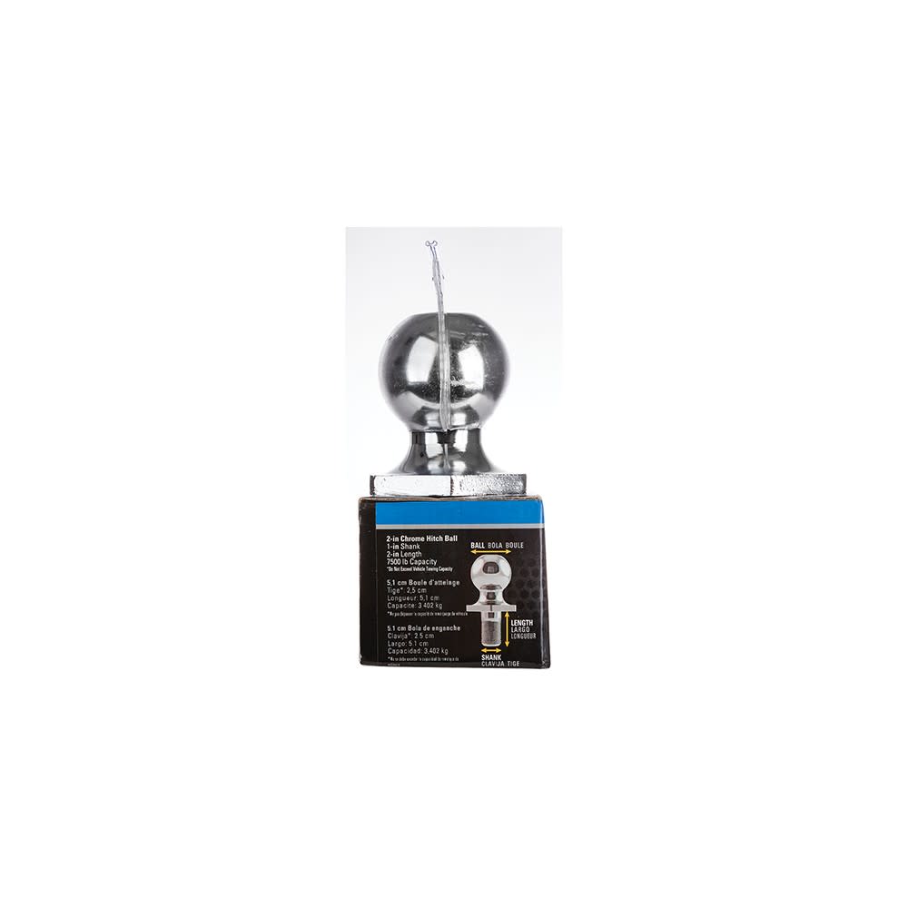 Reese 2″ 7500 lbs Carbon Forged Trailer Hitch Ball - Ascmtools