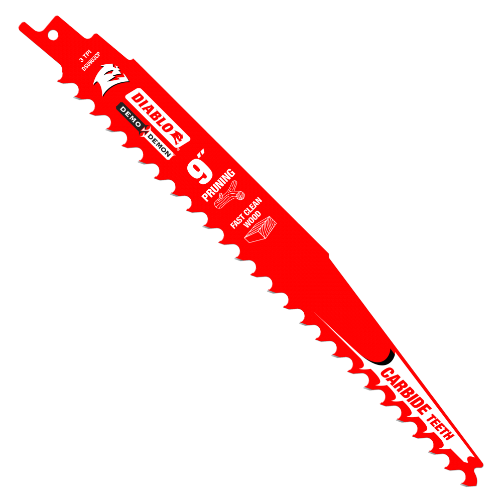 Diablo Tools 9″ Carbide-Tip Pruning and Clean Wood Blade - Ascmtools