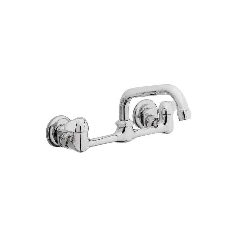 Homewerks Aerator Kitchen Faucet Chrome 2 Handle - Ascmtools
