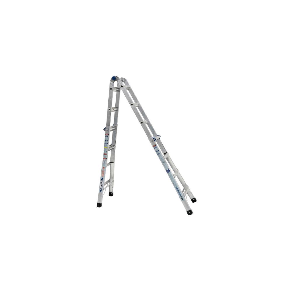 Werner 18 Ft. Reach Height Type IA Aluminum Multi-Position Ladder - Ascmtools