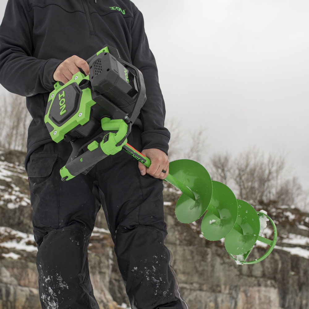 Ion Ice Auger Alpha Steel 10″ - Ascmtools