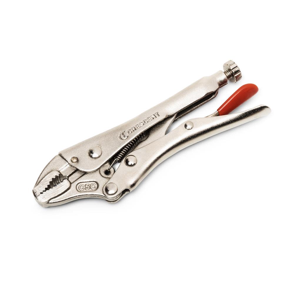 Crescent 5 Pc Curved and Long Nose Locking Plier Set - Ascmtools