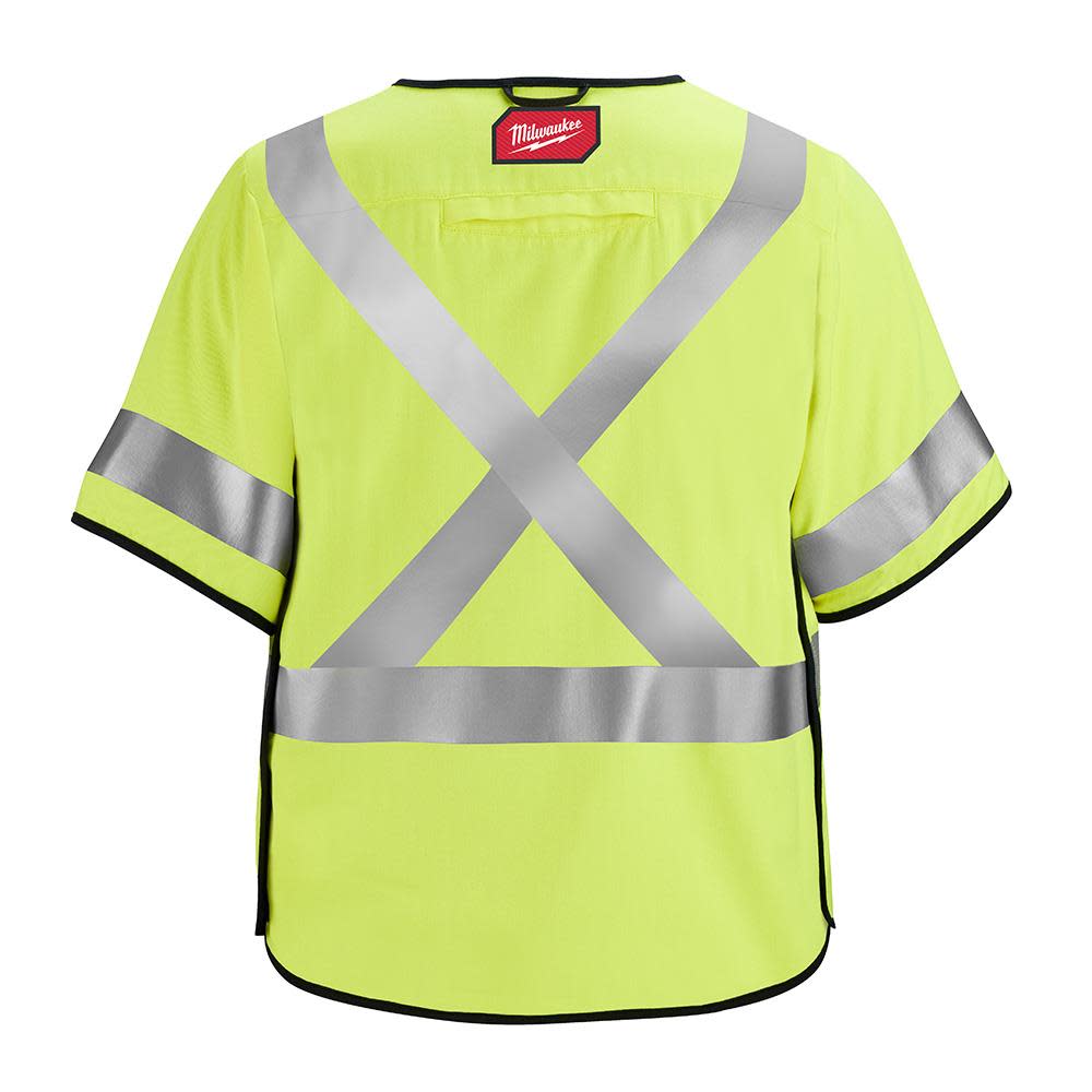 Milwaukee High Vis Safety Vest Class 3 Breakaway AR/FR Cat 2 - Ascmtools