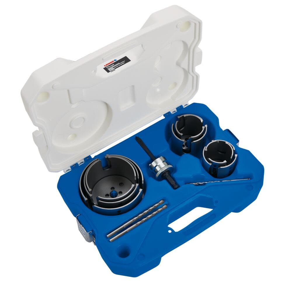 Lenox Hole Saw MM CARBIDE HOLE SAW SET 11pc - Ascmtools