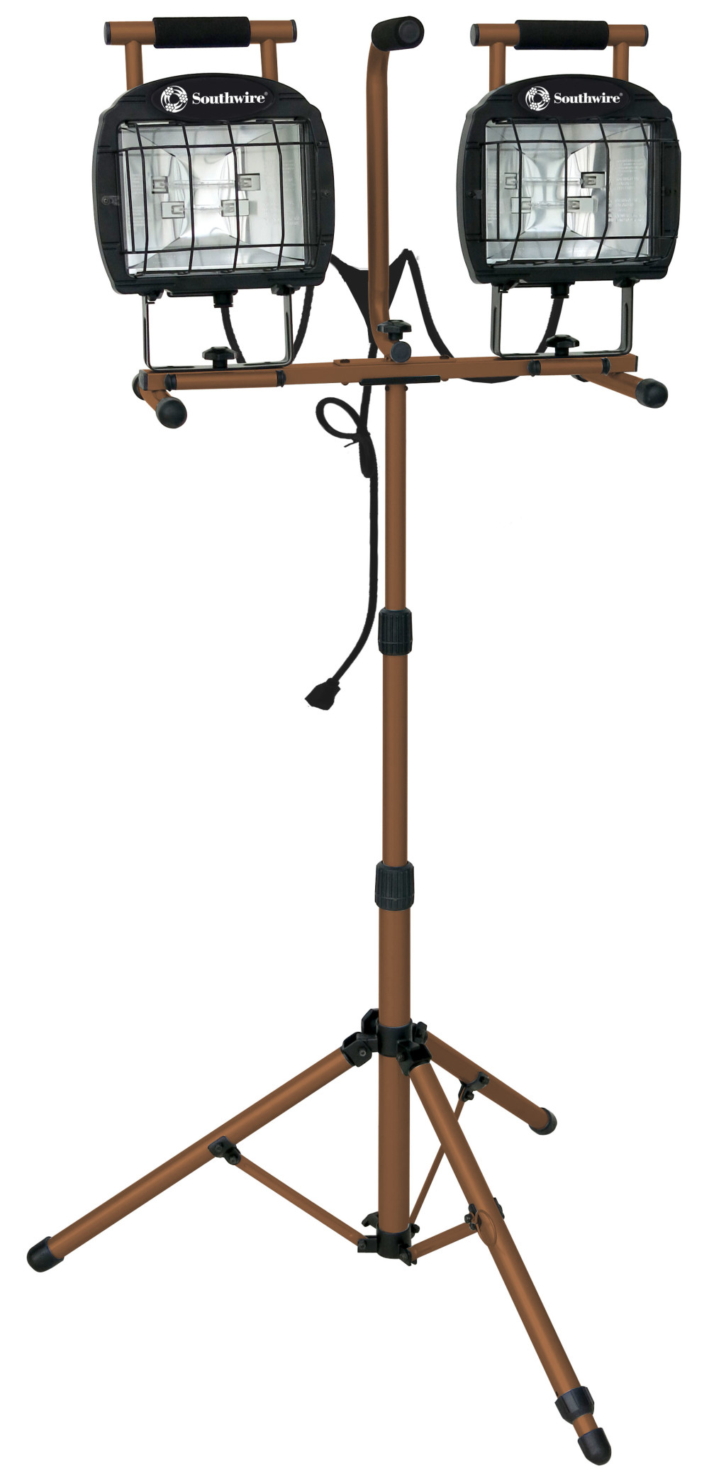 Southwire Tripod Work Light 1400 Watt Halogen Twin Head - Ascmtools