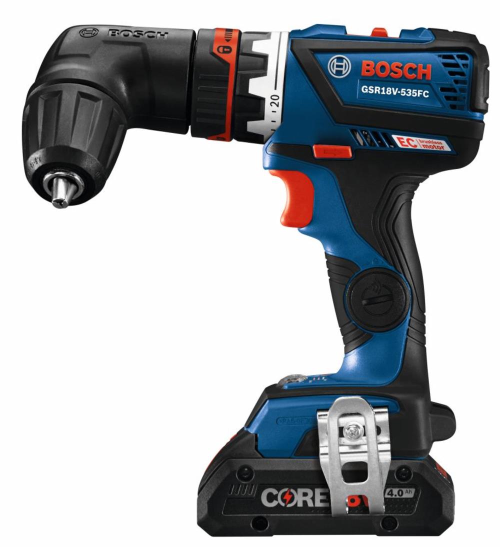 Bosch 18V EC 5 In 1 Drill/Driver Kit Flexiclick Reconditioned - Ascmtools