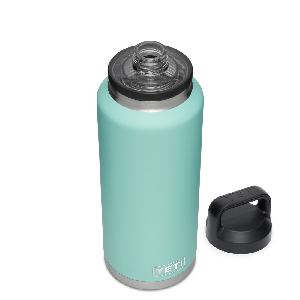 Yeti Rambler Bottle with Chug Cap 46oz Seafoam - Ascmtools