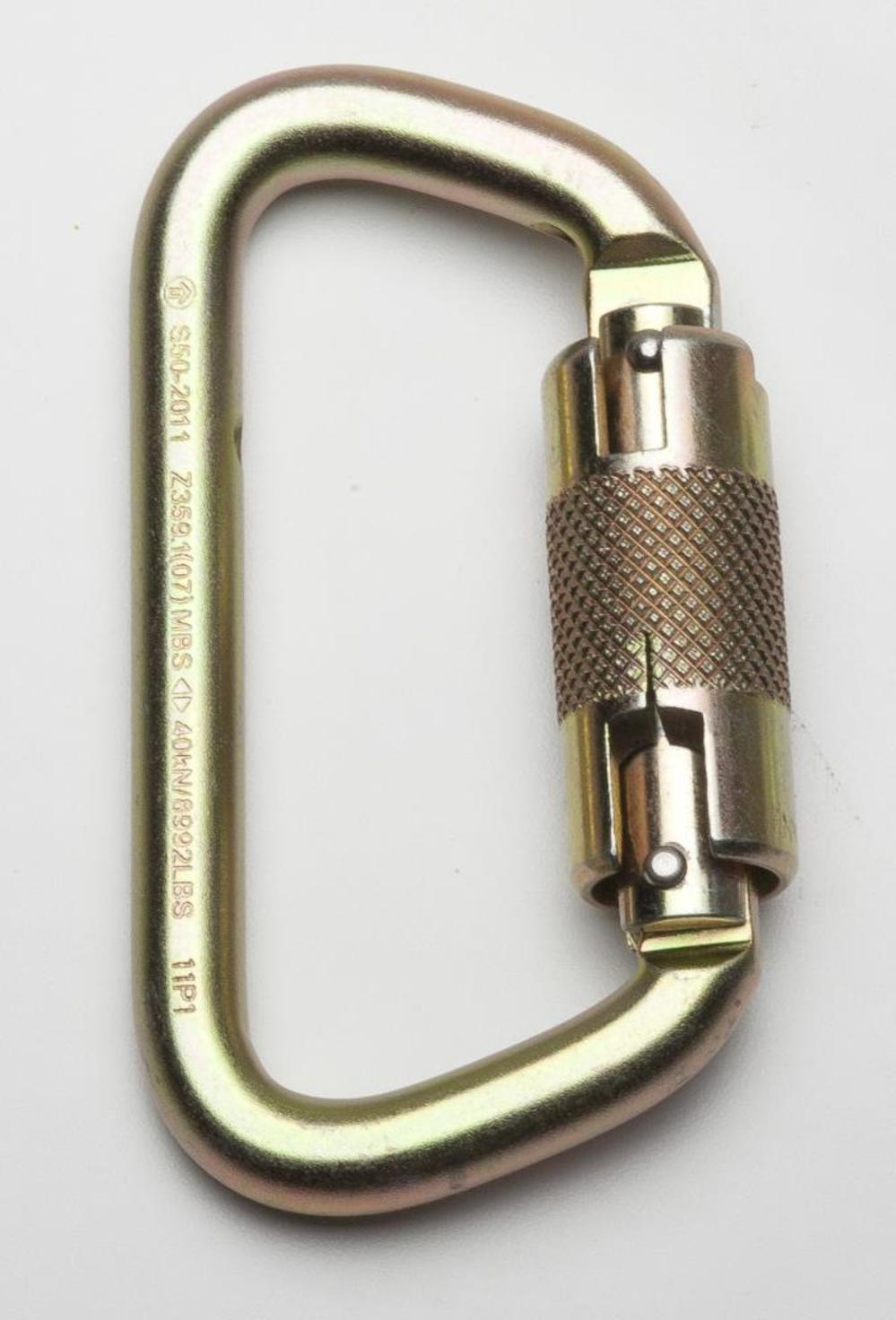 Werner 1/2in Carabiner 3600lb Gate - Ascmtools