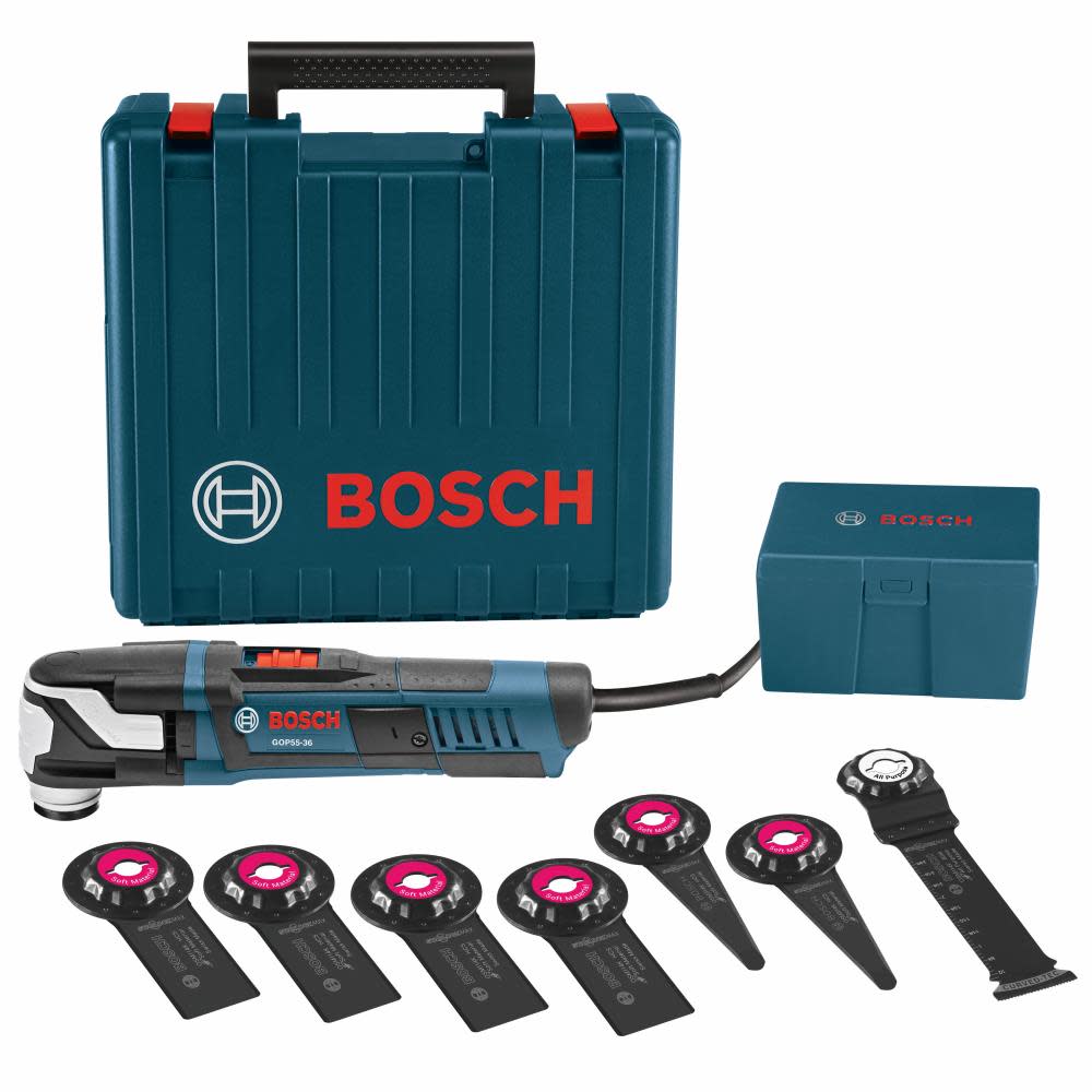 Bosch 8 pc. StarlockMax Oscillating Multi-Tool Kit - Ascmtools