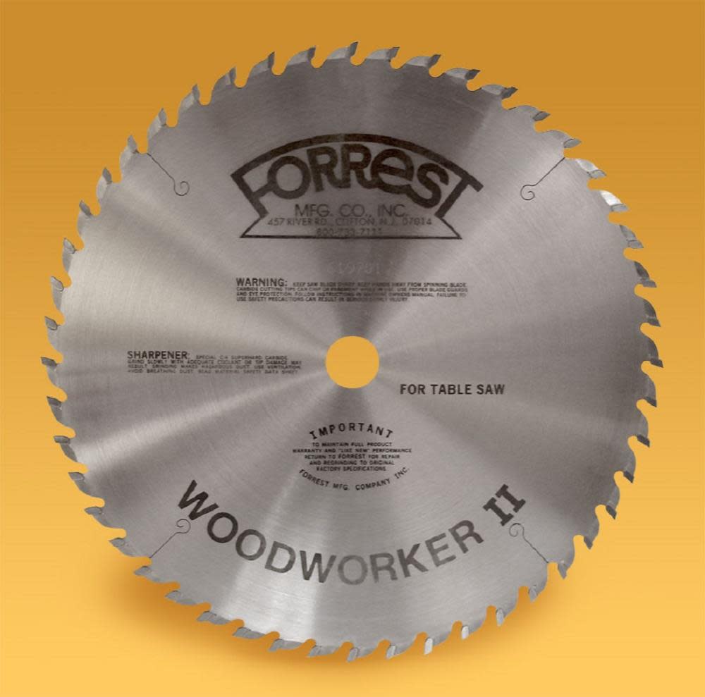 Forrest Woodworker II 10 In. Blade - Ascmtools