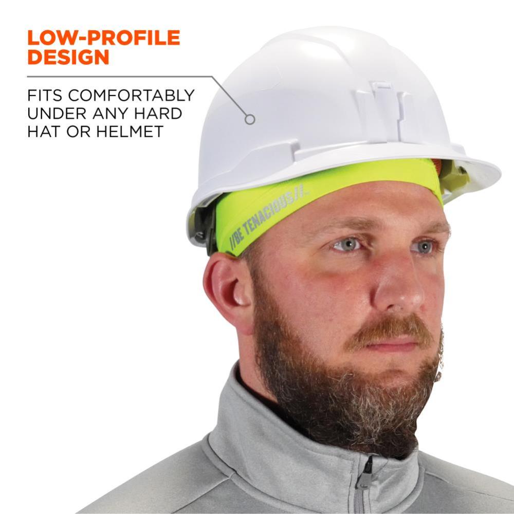Ergodyne Chill Its 6632 Cooling Skull Cap Lime - Ascmtools
