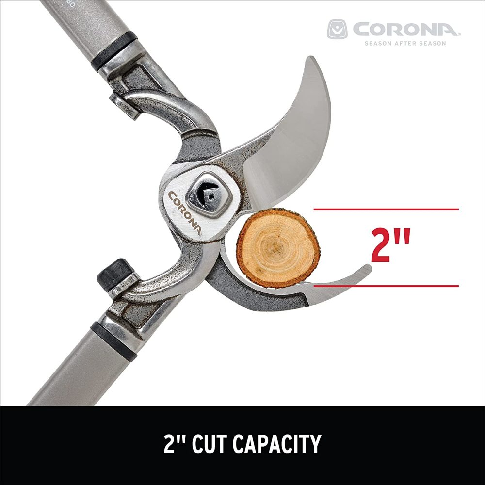 Corona Bypass Loppers with Handle 2″ DualCUT MaxForged Steel - Ascmtools