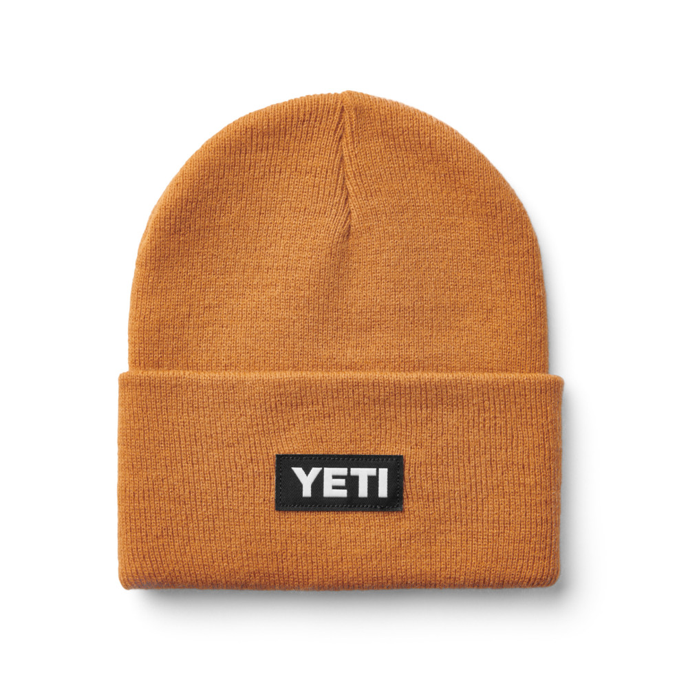 Yeti Logo Gold Acrylic Beanie - Ascmtools