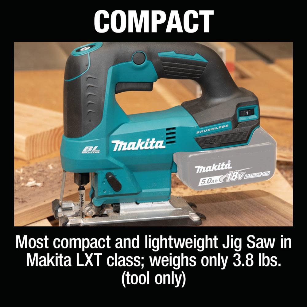 Makita 18V LXT Jig Saw Lithium Ion Brushless Cordless Bare Tool - Ascmtools