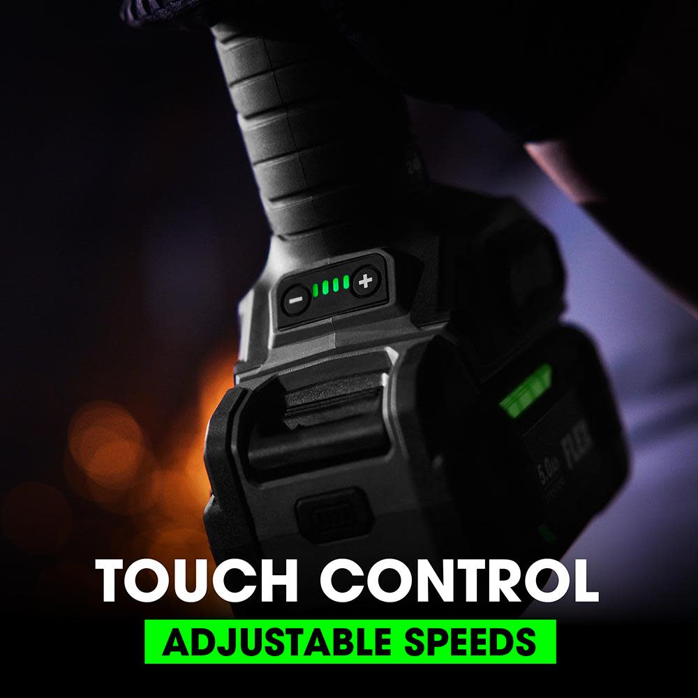 FLEX 24V 5-IN. VARIABLE SPEED ANGLE GRINDER WITH SIDE SWITCH TOOL ONLY - Ascmtools