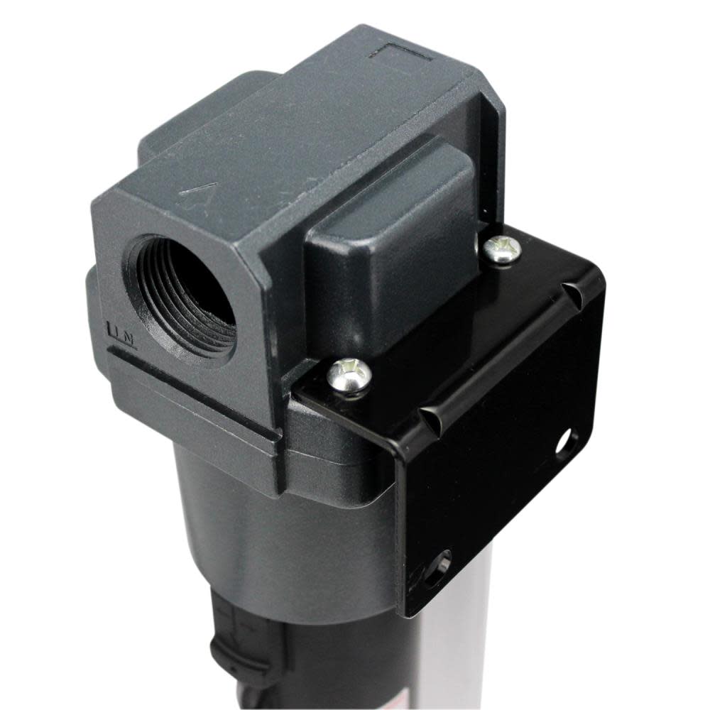 Milton EXELAIR FRL Air Filter – 1/2″ NPT – Polycarbonate Bowl Automatic Float/Overnight (EX45F40A-04P) - Ascmtools