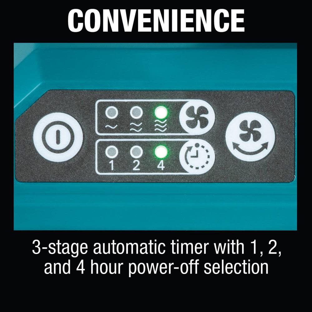 Makita 18V LXT Lithium-Ion Cordless 9-1/4″ Fan Tool Only - Ascmtools