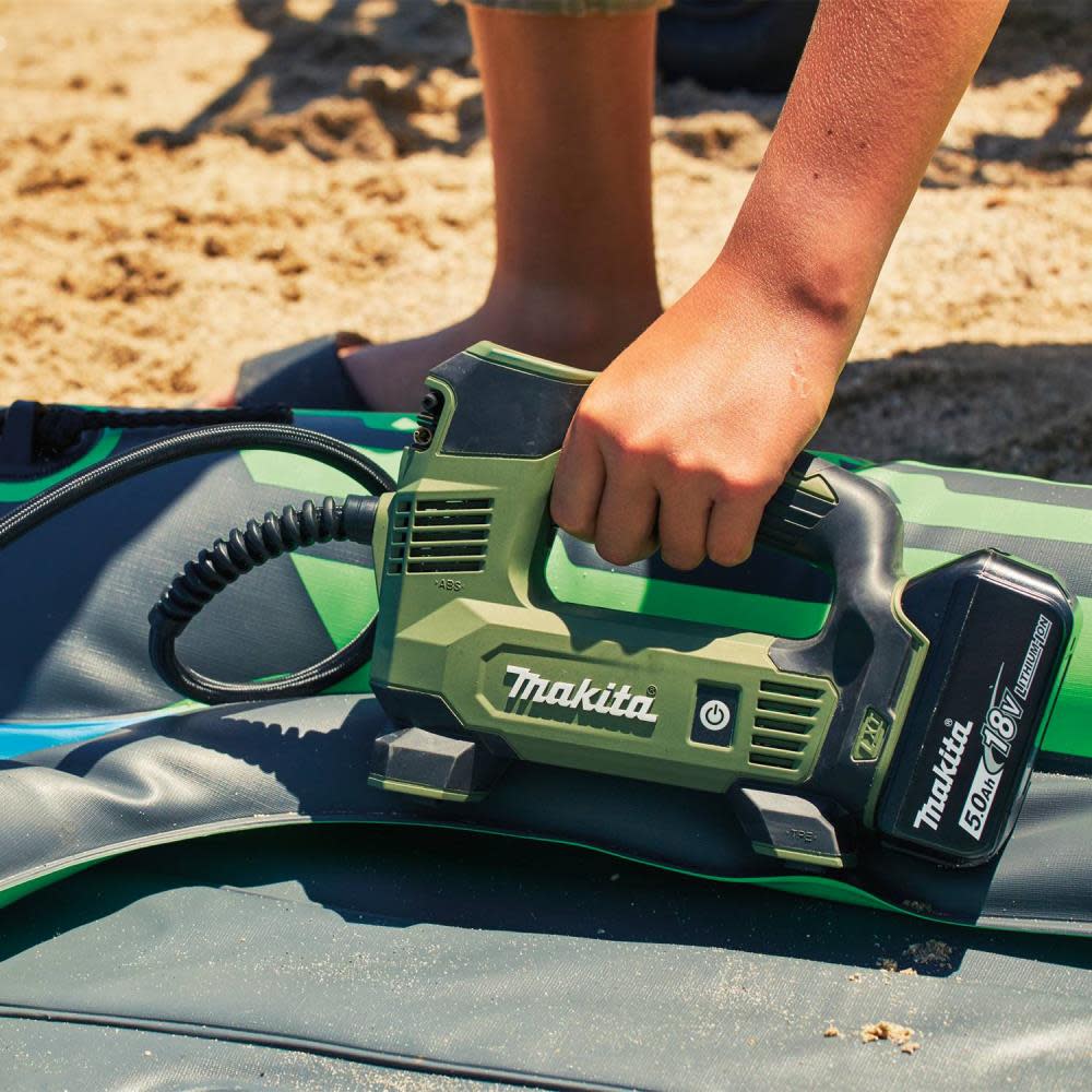 Makita Outdoor Adventure 18V LXT Inflator Kit 1.5Ah - Ascmtools