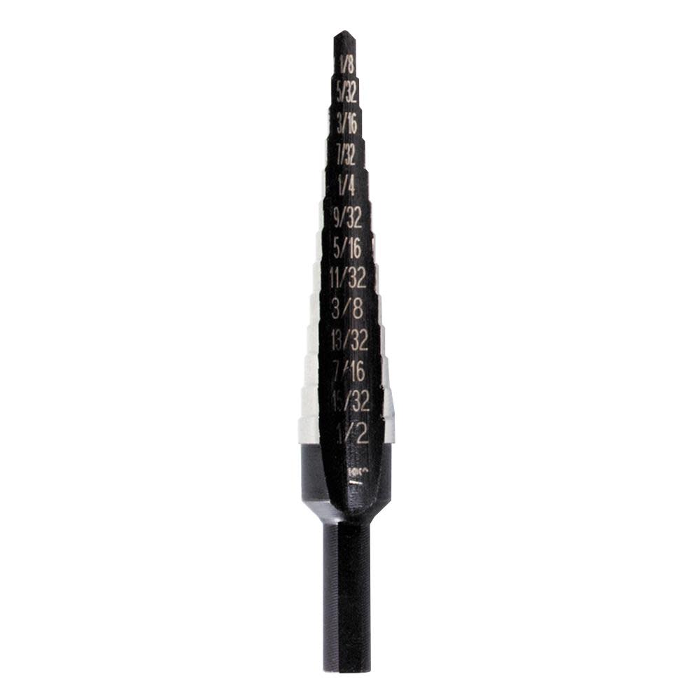 Irwin #1 Unibit Step Drill 13 Hole Sizes - Ascmtools