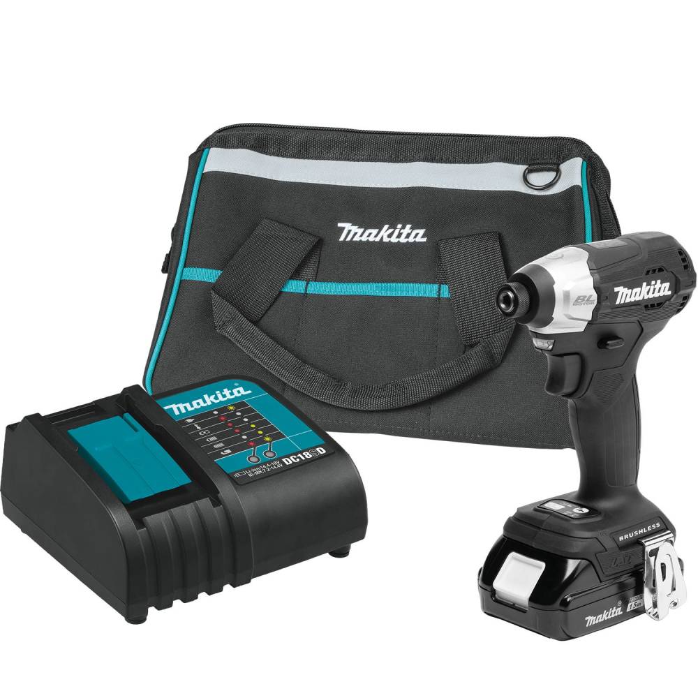Makita 18V LXT Sub Compact Impact Driver Lithium Ion Kit - Ascmtools