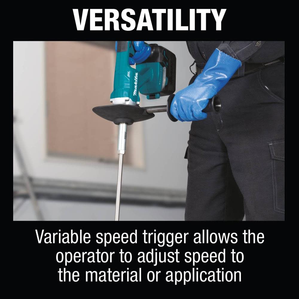Makita 18V LXT Lithium-Ion Brushless Cordless 1/2″ Mixer Tool Only - Ascmtools