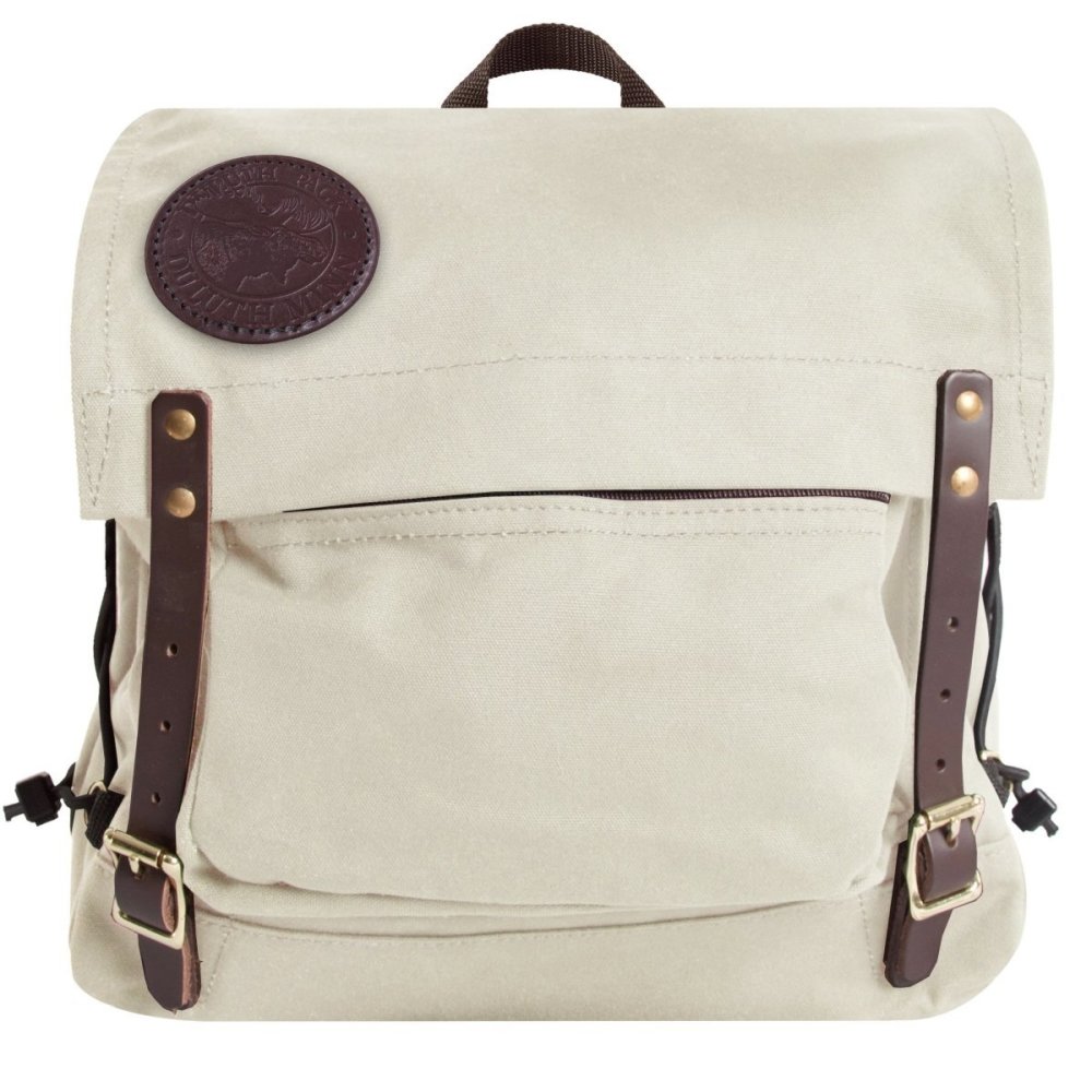 Duluth Pack 17 Liter Capacity Natural Canvas Front Portage Pack - Ascmtools