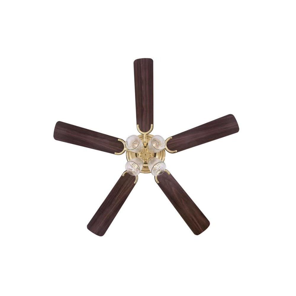 Westinghouse 52″ Contempra IV Brass LED Indoor Ceiling Fan - Ascmtools