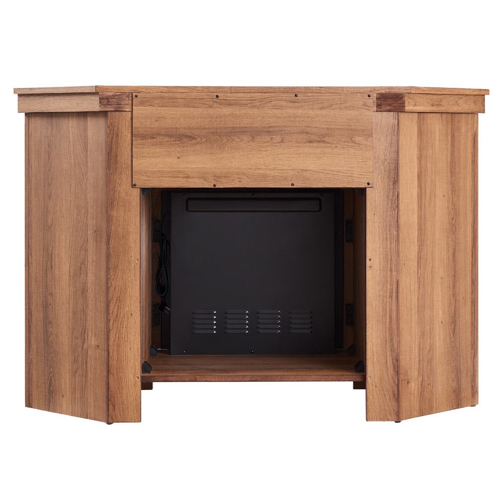Hearthpro Corner Media Electric Fireplace - Ascmtools
