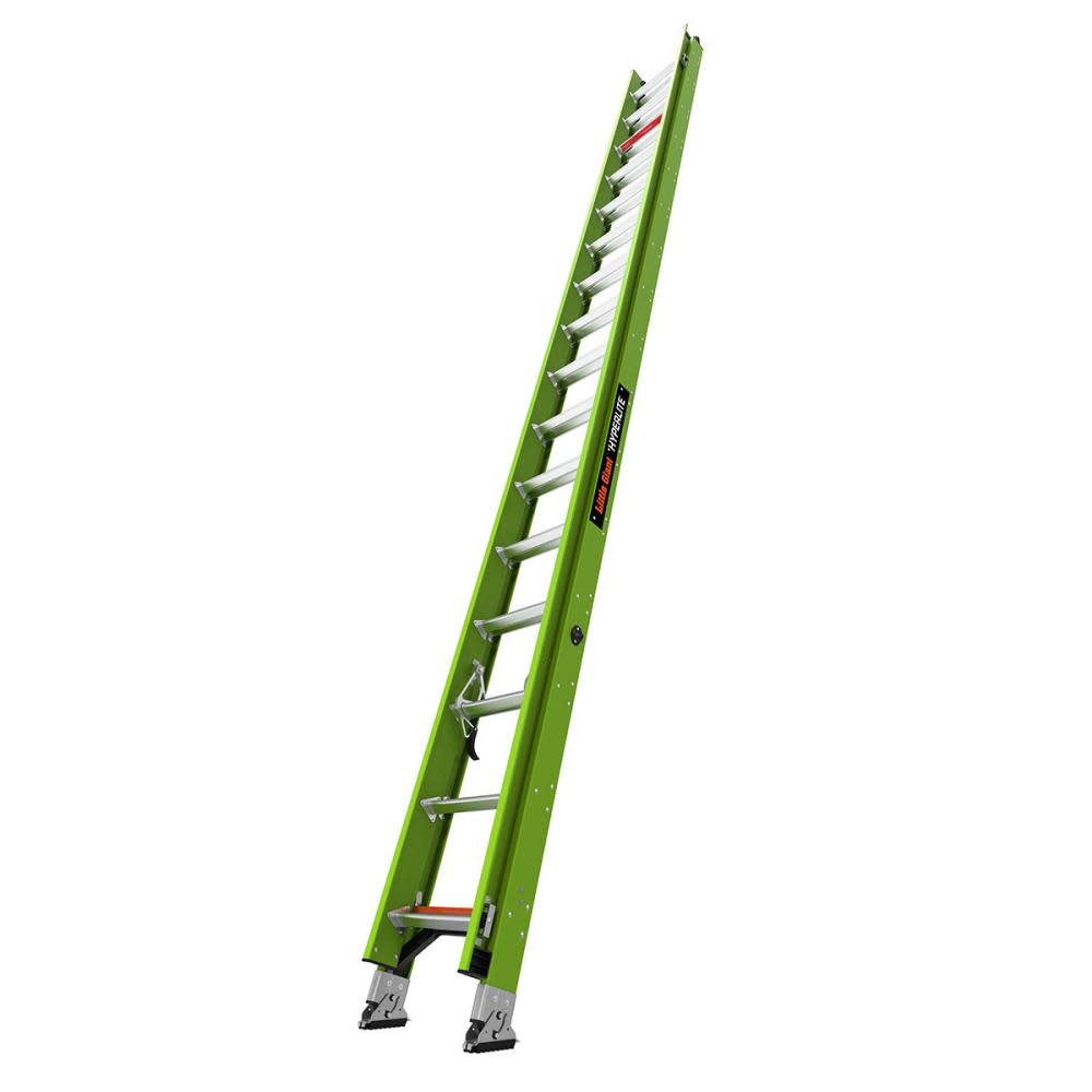 Little Giant Safety HyperLite 32 ft Type IAA Fiberglass Extension Ladder - Ascmtools