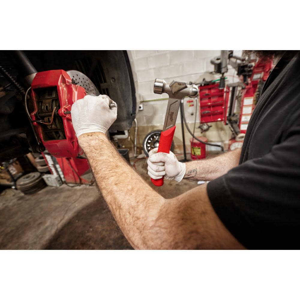 Milwaukee 16oz Steel Ball Peen Hammer - Ascmtools