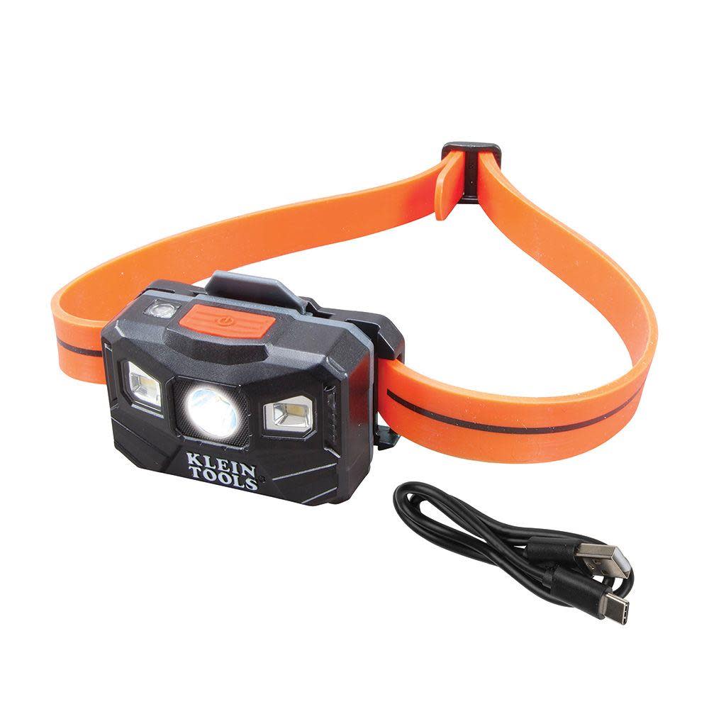 Klein Tools Rechargeable Auto-Off Headlamp - Ascmtools