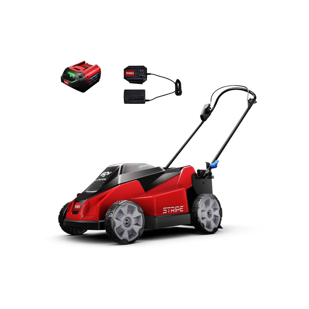 Toro 60V 21″ Walk Behind Push Lawn Mower 4Ah Kit - Ascmtools
