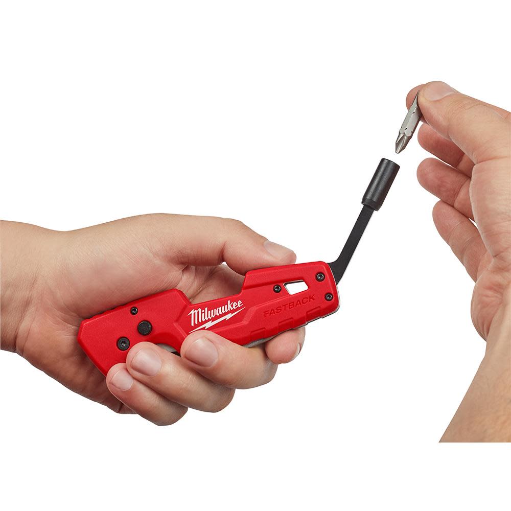 Milwaukee FASTBACK 5in1 Folding Knife - Ascmtools