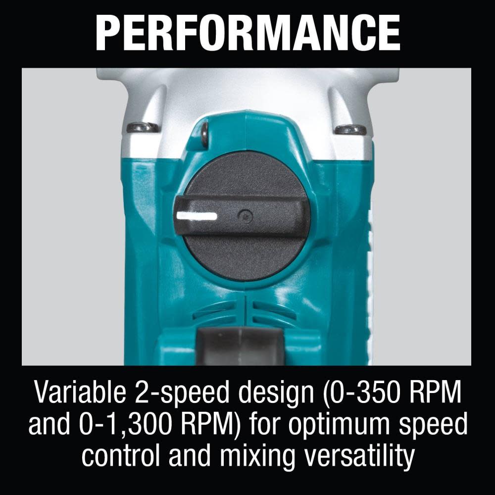Makita 18V LXT Lithium-Ion Brushless Cordless 1/2″ Mixer Tool Only - Ascmtools