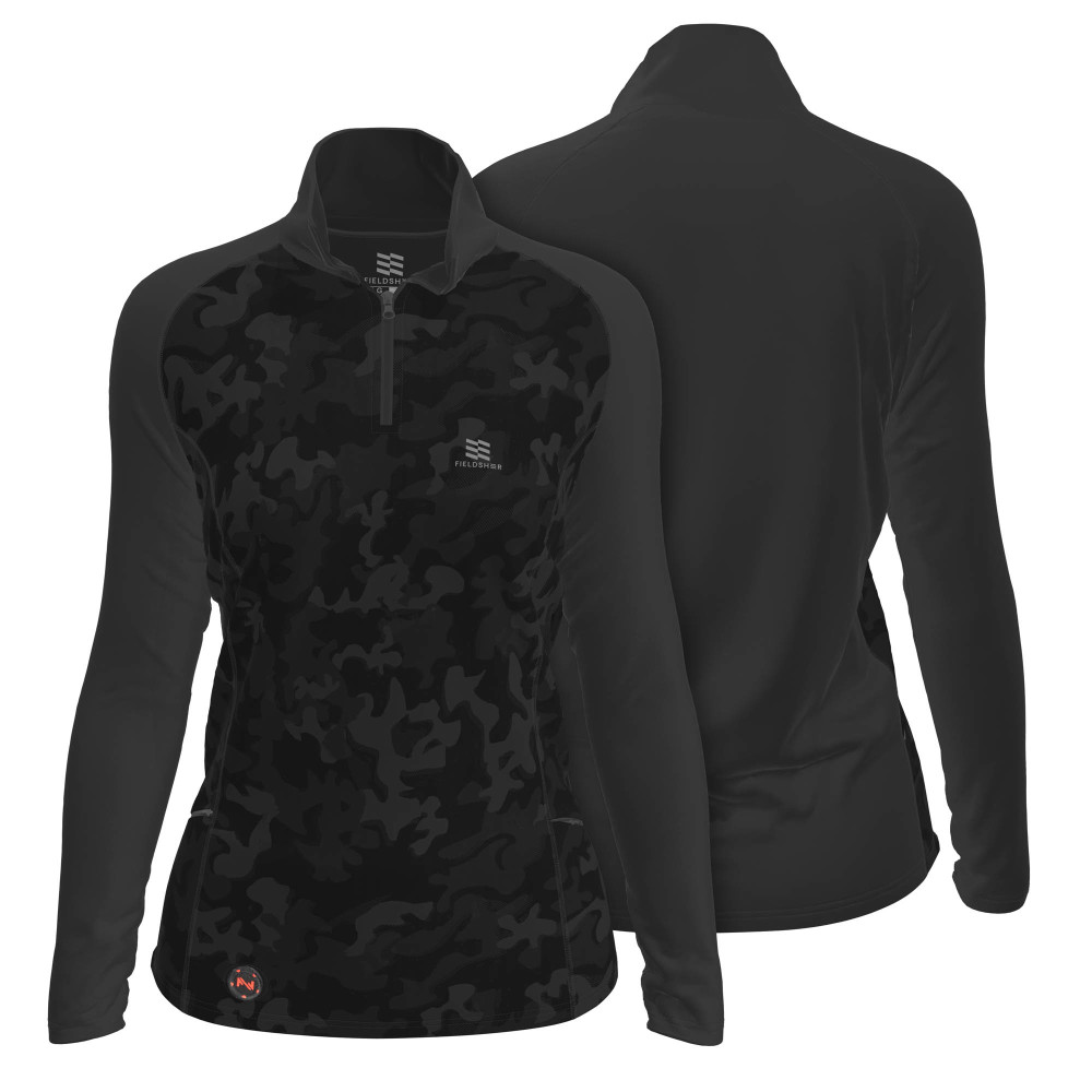 Mobile Warming Proton Baselayer Shirt Womens 7.4V Black 2X - Ascmtools