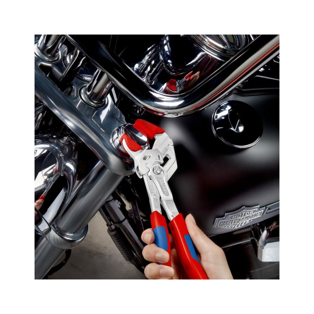 Knipex Pliers Wrench 250mm Chrome Plated Head - Ascmtools