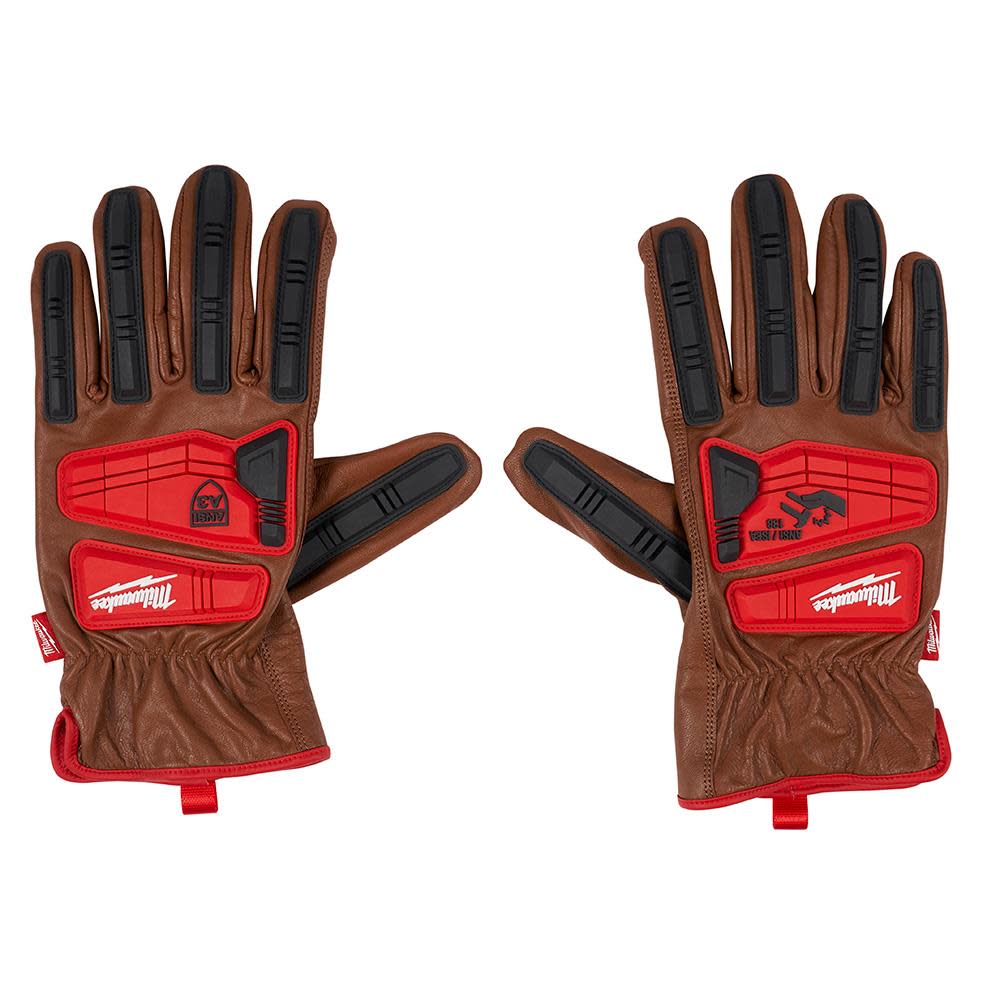Milwaukee Impact Cut Level 3 Gloves Goatskin Leather - Ascmtools