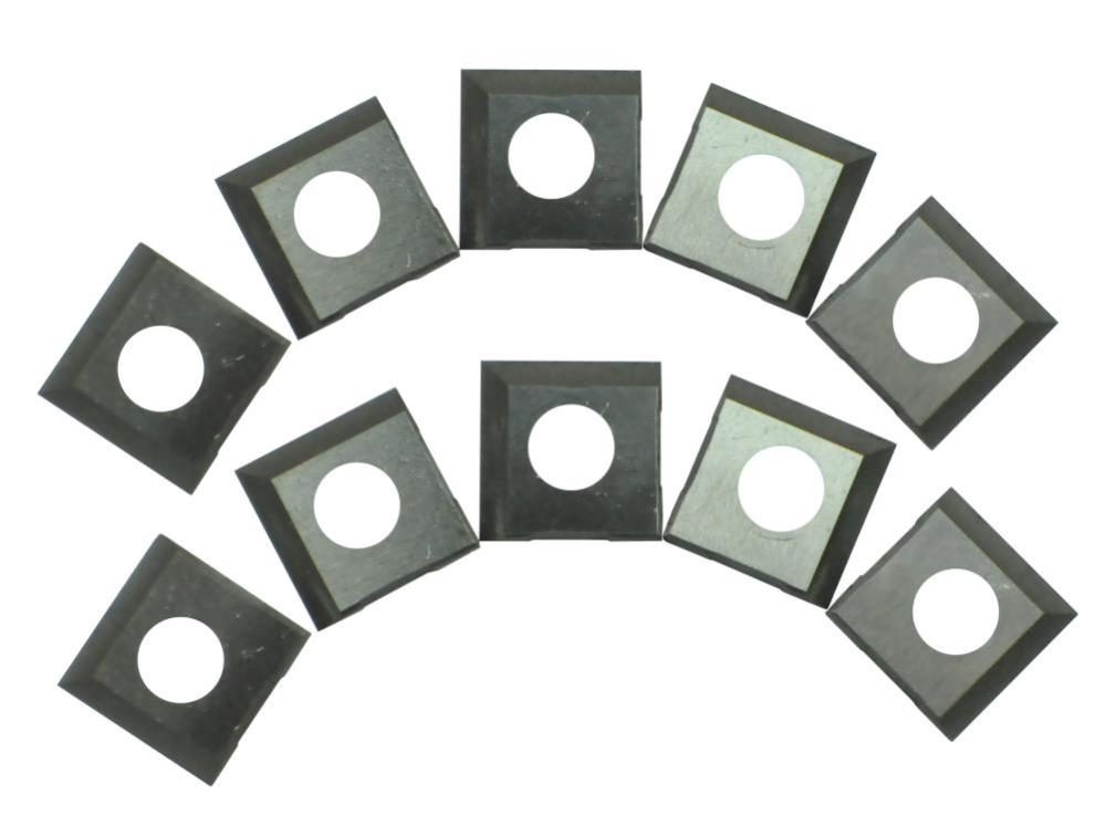 Rikon Carbide 2-Edge Inserts for 20-600H 25-131H 25-130H Planer 10 PK - Ascmtools