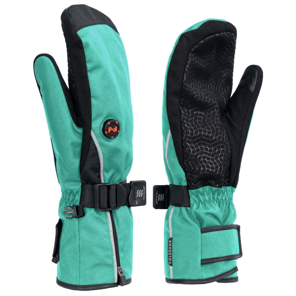 Mobile Warming Storm Heated Mitten Womens Blue XL - Ascmtools