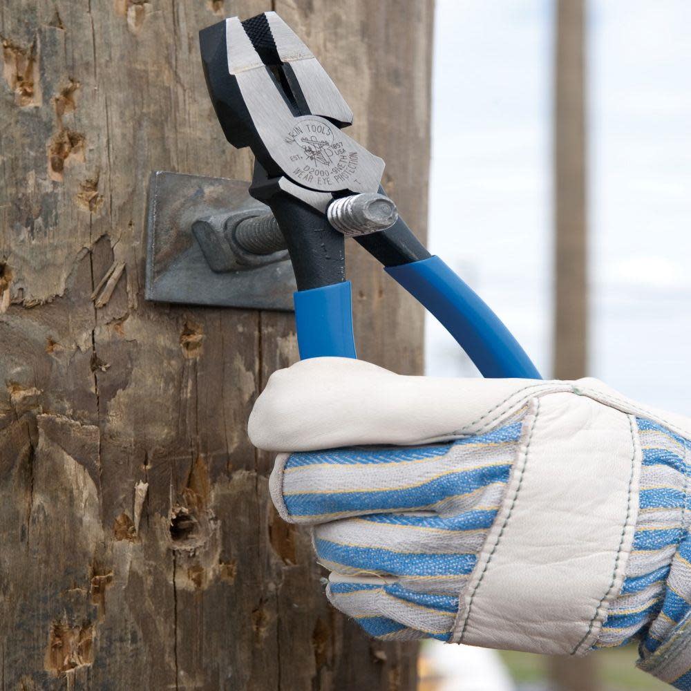 Klein Tools Linemans PliersThread-Holding - Ascmtools