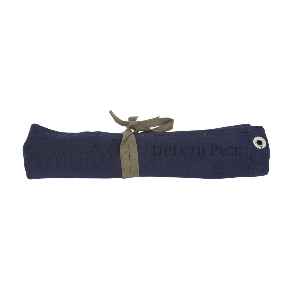 Duluth Pack Navy Canvas Utensil Roll - Ascmtools