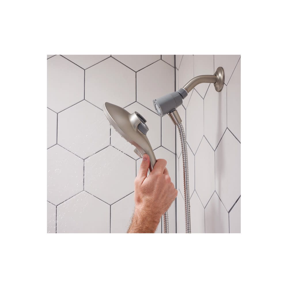 Moen Engage Spot Resist Nickel 5.5″ Spray Head Handheld Shower - Ascmtools